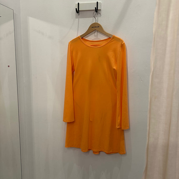 Peach dress