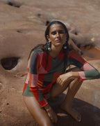 Racine Long-Sleeve Mesh Top