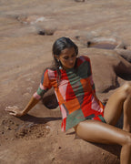Racine Long-Sleeve Mesh Top