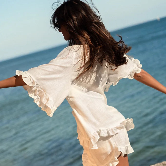 Om Blouse and Shorts Set