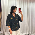 Camisa corta con estrellas