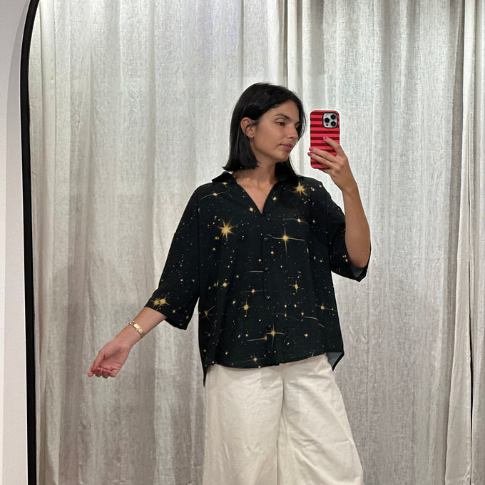 Star shorts shirt