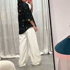 Camisa corta con estrellas