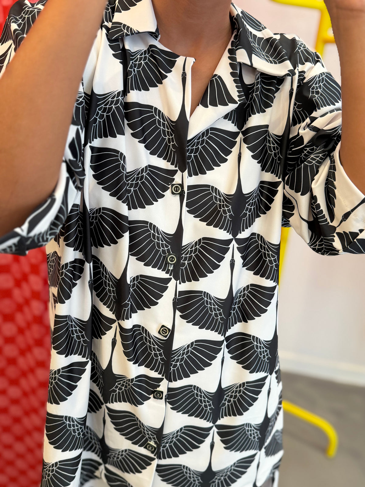 Camisa curta em Lycra 07