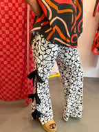 Calças lycra com Laços
