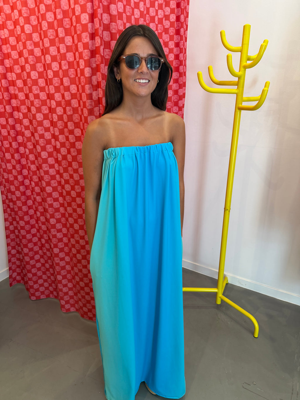 Vestido cai cai em lycra