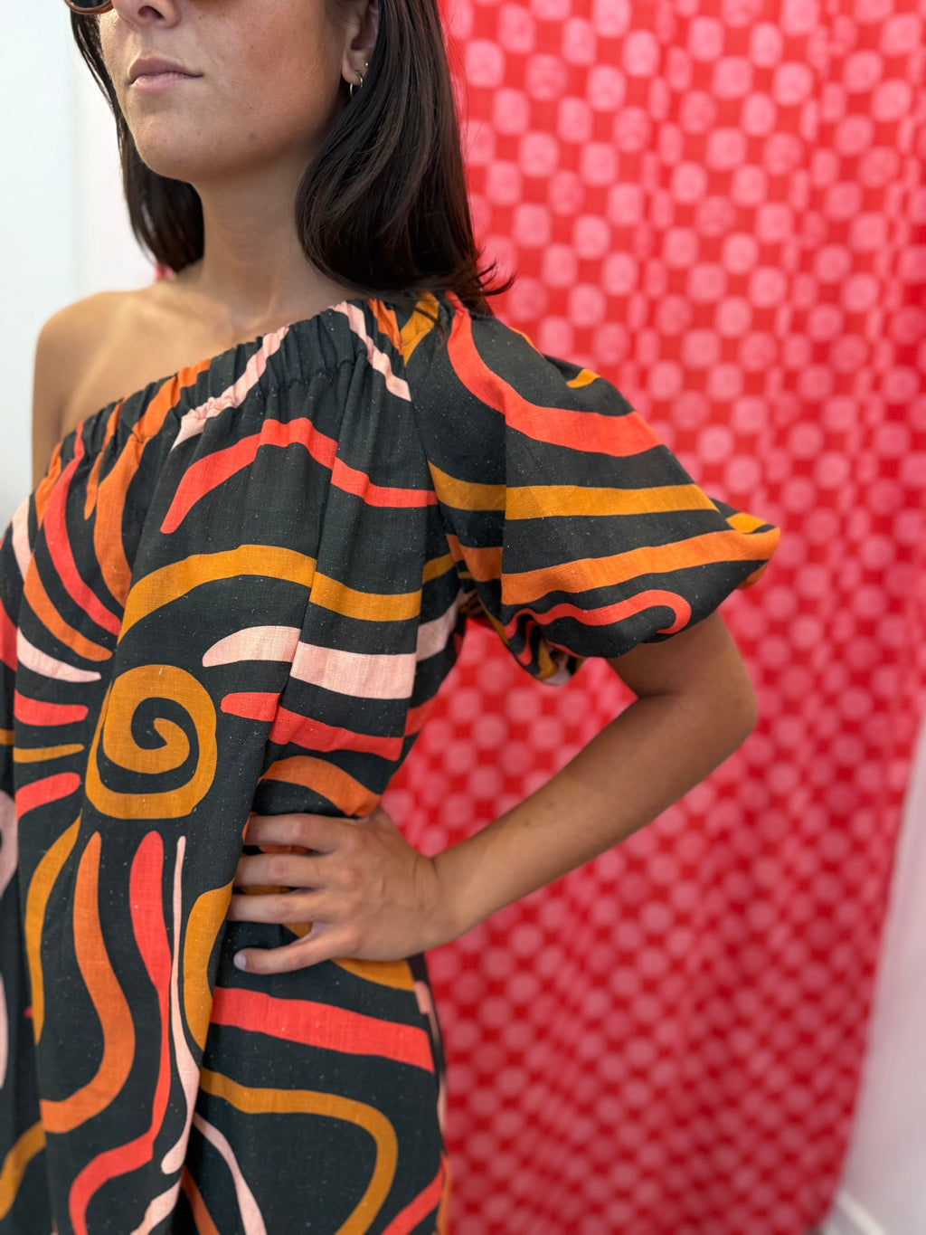 Vestido em Linho Sol