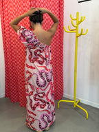 Vestido serpentes lycra
