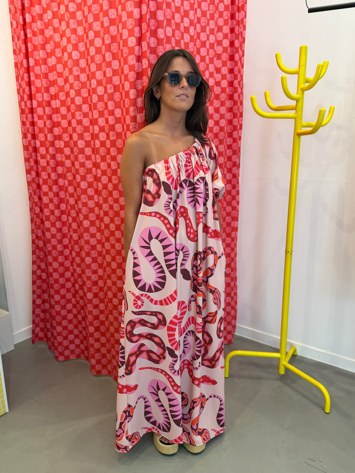 Vestido serpentes lycra