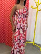 Vestido serpentes lycra