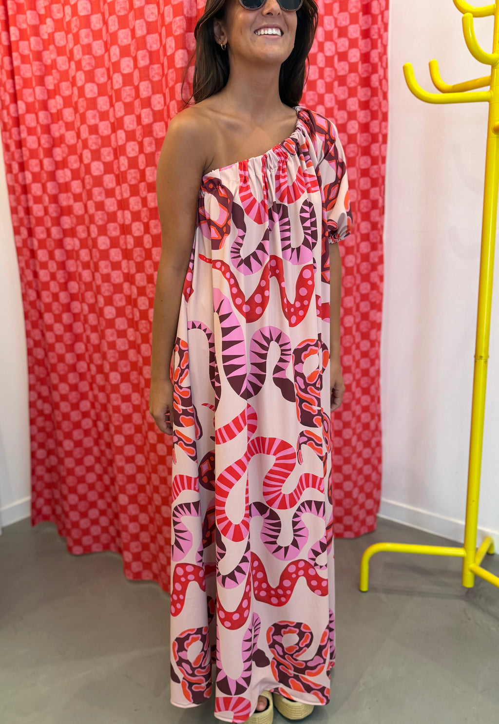 Vestido serpentes lycra