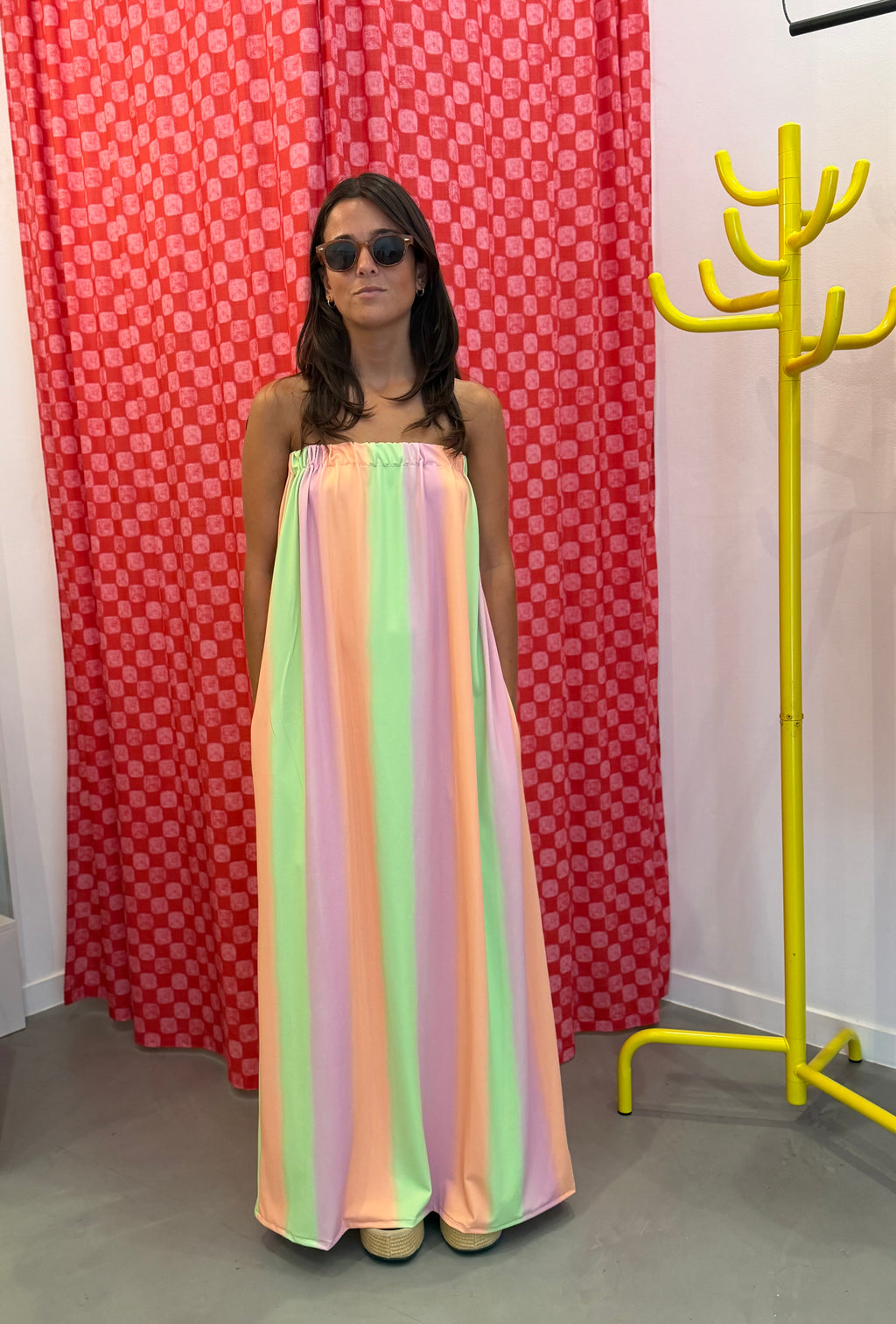 Vestido cai cai em lycra
