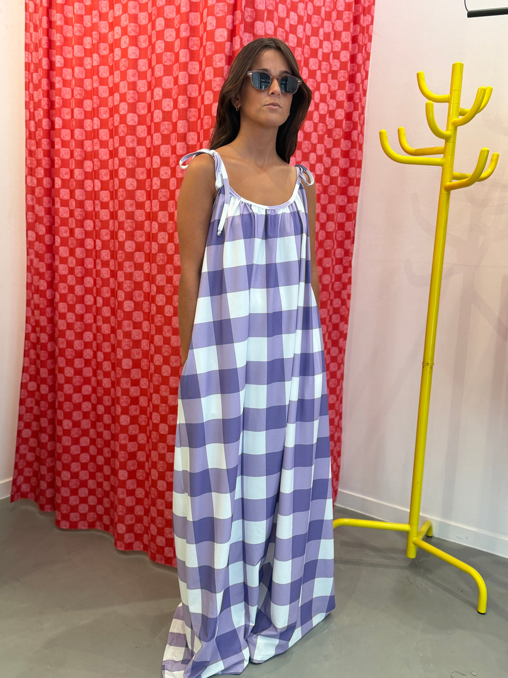 Vestido laços em lycra