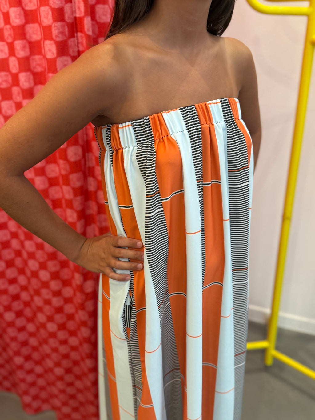 Vestido cai cai em lycra