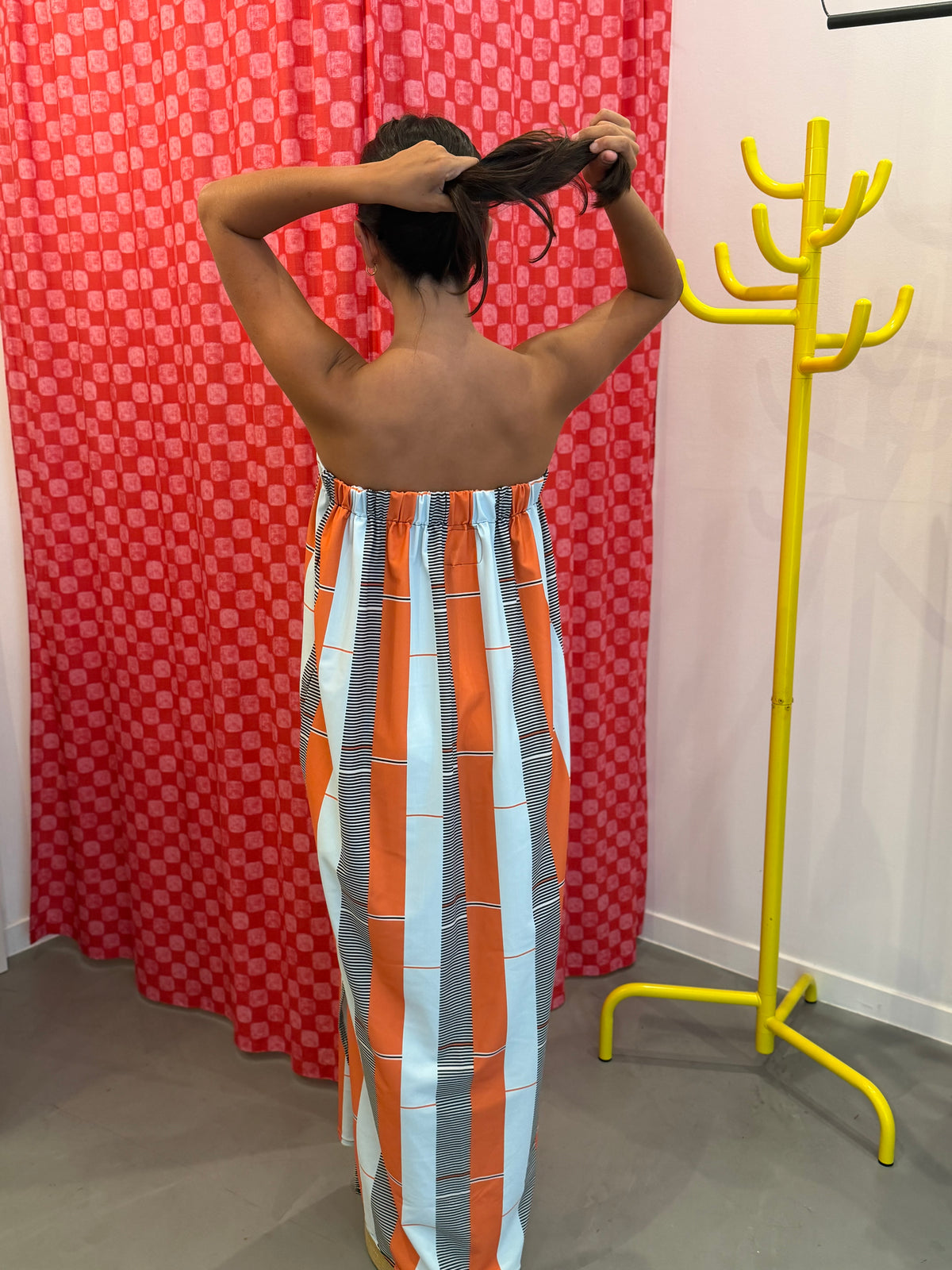 Vestido cai cai em lycra
