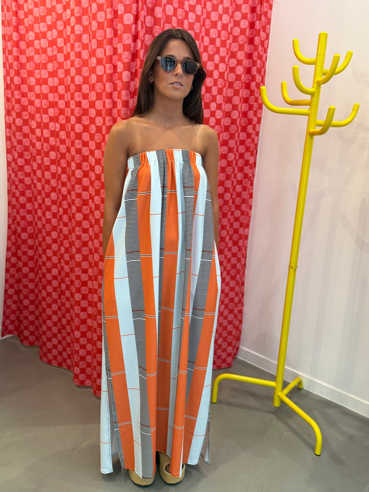 Vestido cai cai em lycra