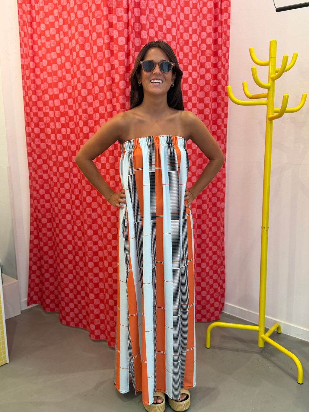 Vestido cai cai em lycra