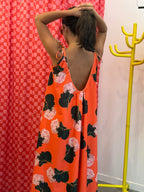 Vestido com laços